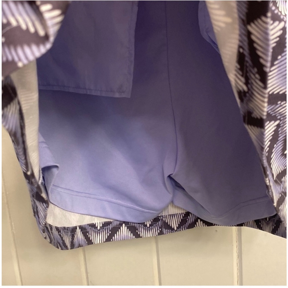 Slazenger Women’s Golf Skort Size 4 Purple Chevron Print - Picture 5 of 9